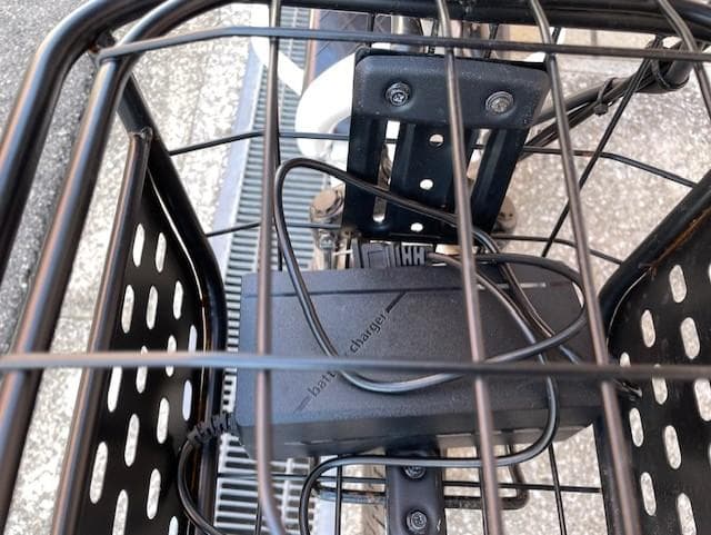 電動アシスト三輪車 バッテリー残量表示付き