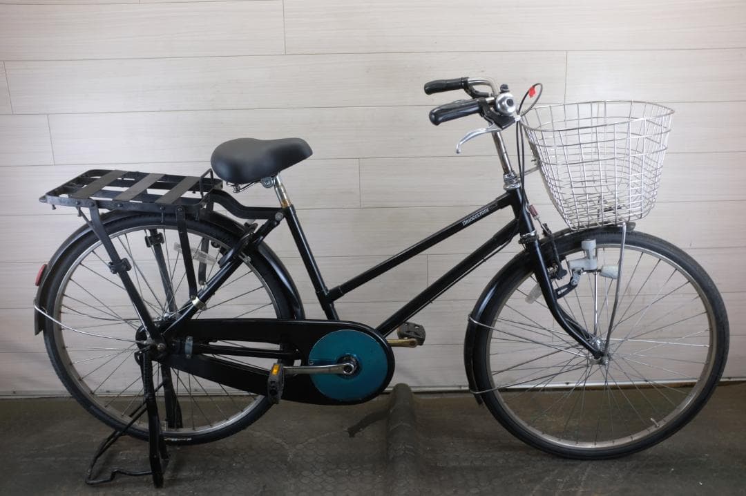 良品★ブリヂスト製　軽快車　26インチ　シングル　オートライト