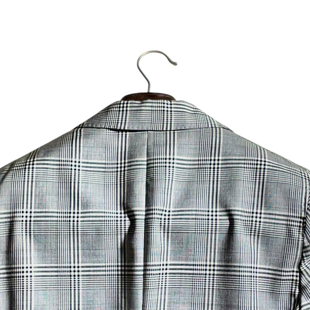 ガブリエレパジーニ　スーツ　セットアップ　チェック　ウィンドウペン　イタリア製