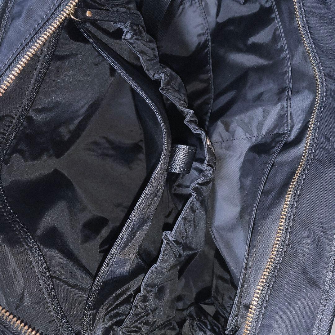 美品 KATE SPADE ナイロン ビジネスバッグ A4収納 ブラック