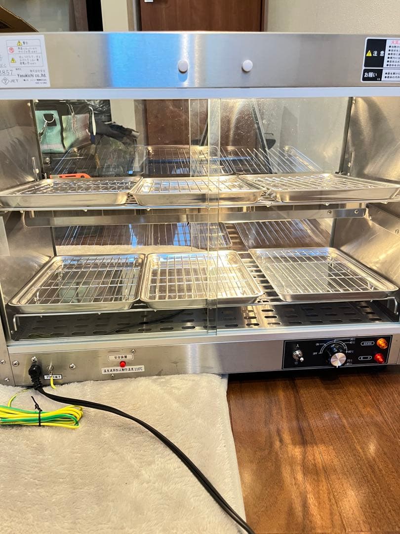 【美品】エイシン電機 安吉 業務用 ホットショーケース PRO-6WSE-A