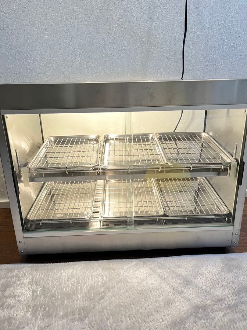 【美品】エイシン電機 安吉 業務用 ホットショーケース PRO-6WSE-A