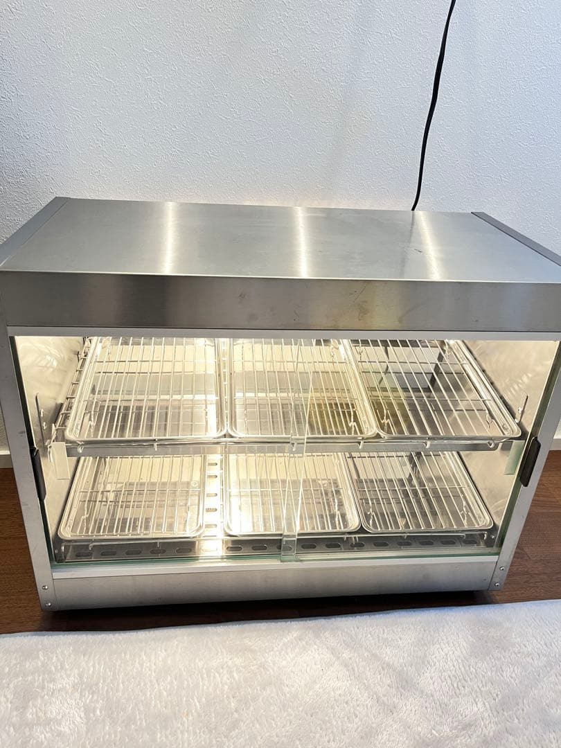 【美品】エイシン電機 安吉 業務用 ホットショーケース PRO-6WSE-A
