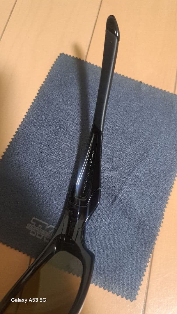 オークリー ストレートジャケット ブラックフレーム