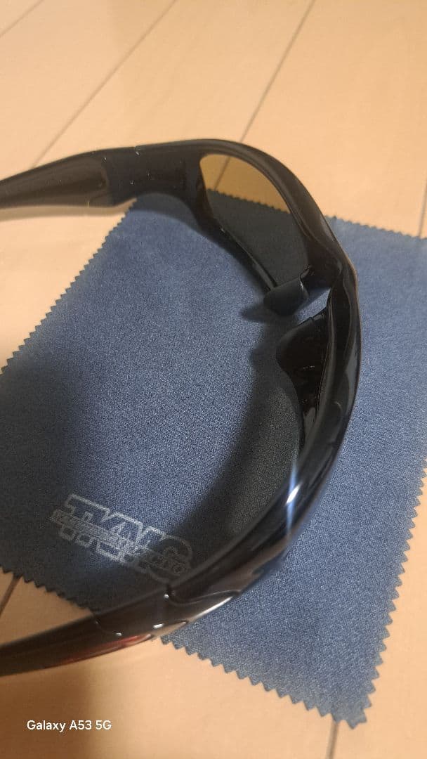 オークリー ストレートジャケット ブラックフレーム