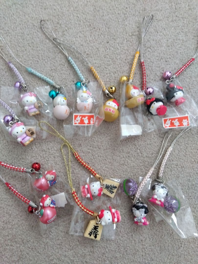 サンリオご当地キティキーホルダー　まとめ売り 94個セット