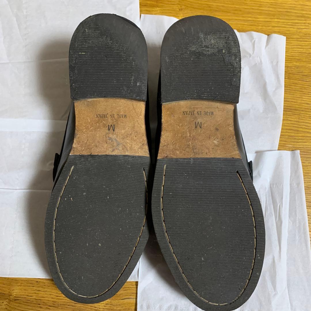 HARE 白黒ローファー　紫情事