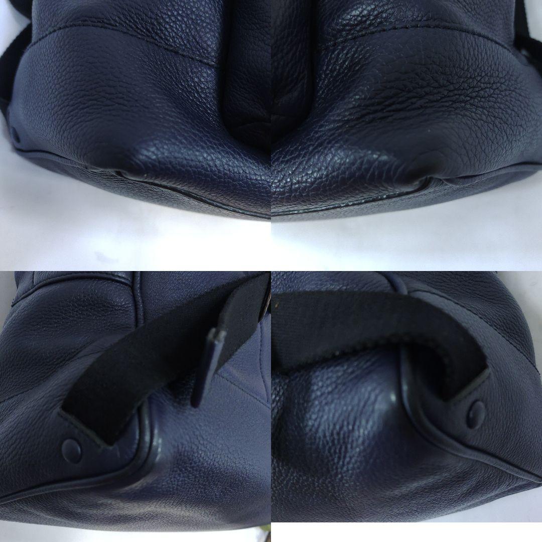 バリー リュックサック バックパック レザー A4可 トレスポ ネイビー