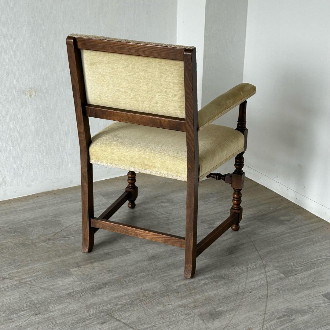 イギリス アンティーク 家具 アーム チェア 1930年頃 椅子 573A