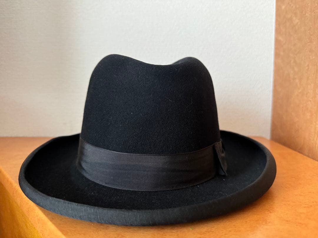 30s 40s ホンブルグハット ヴィンテージハット 戦前 米国製