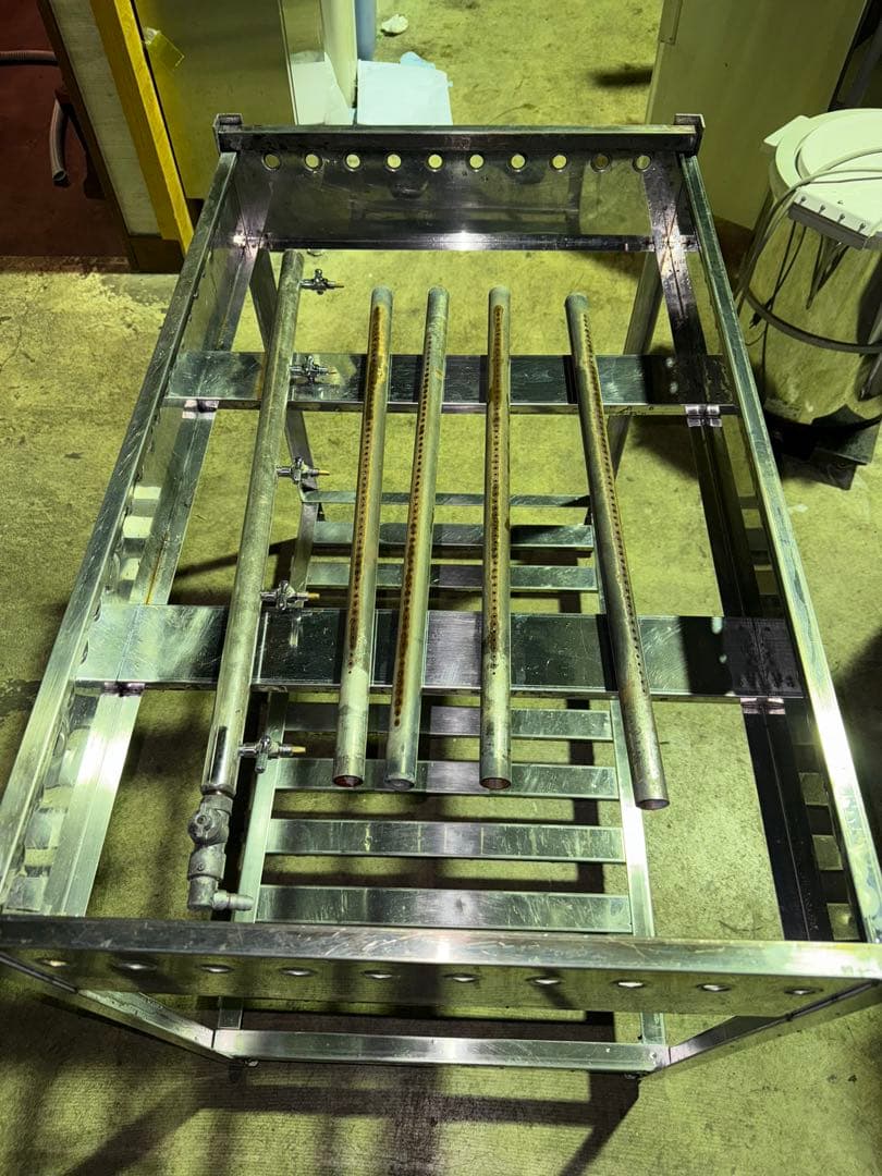 鉄板焼き器　プロパンガス　幅900mm