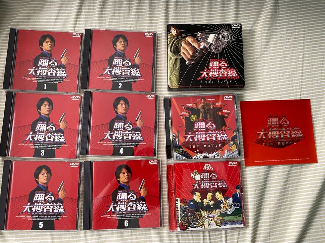 踊る大捜査線 ドラマ DVD 6巻セット+ 映画 The Movie 初回限定