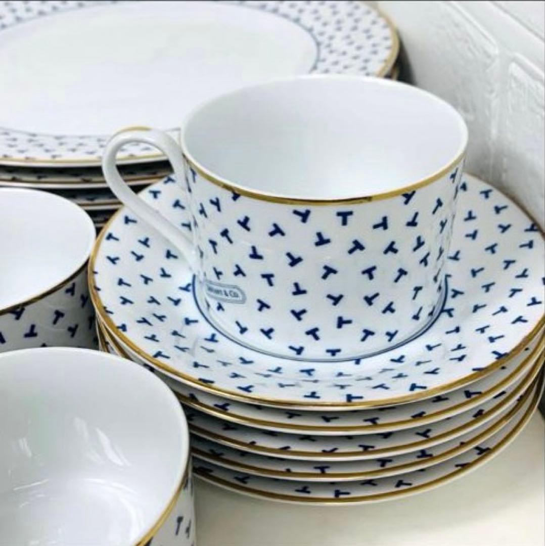 未使用品　Tiffany ＆Co. ティファニー　ダンシングt 食器セット37点