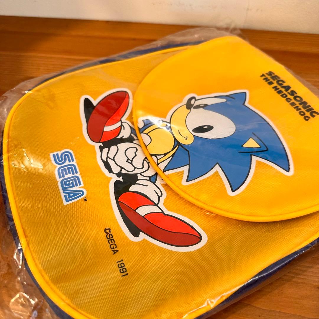 【希少品】90s ソニック セガ リュック 非売品