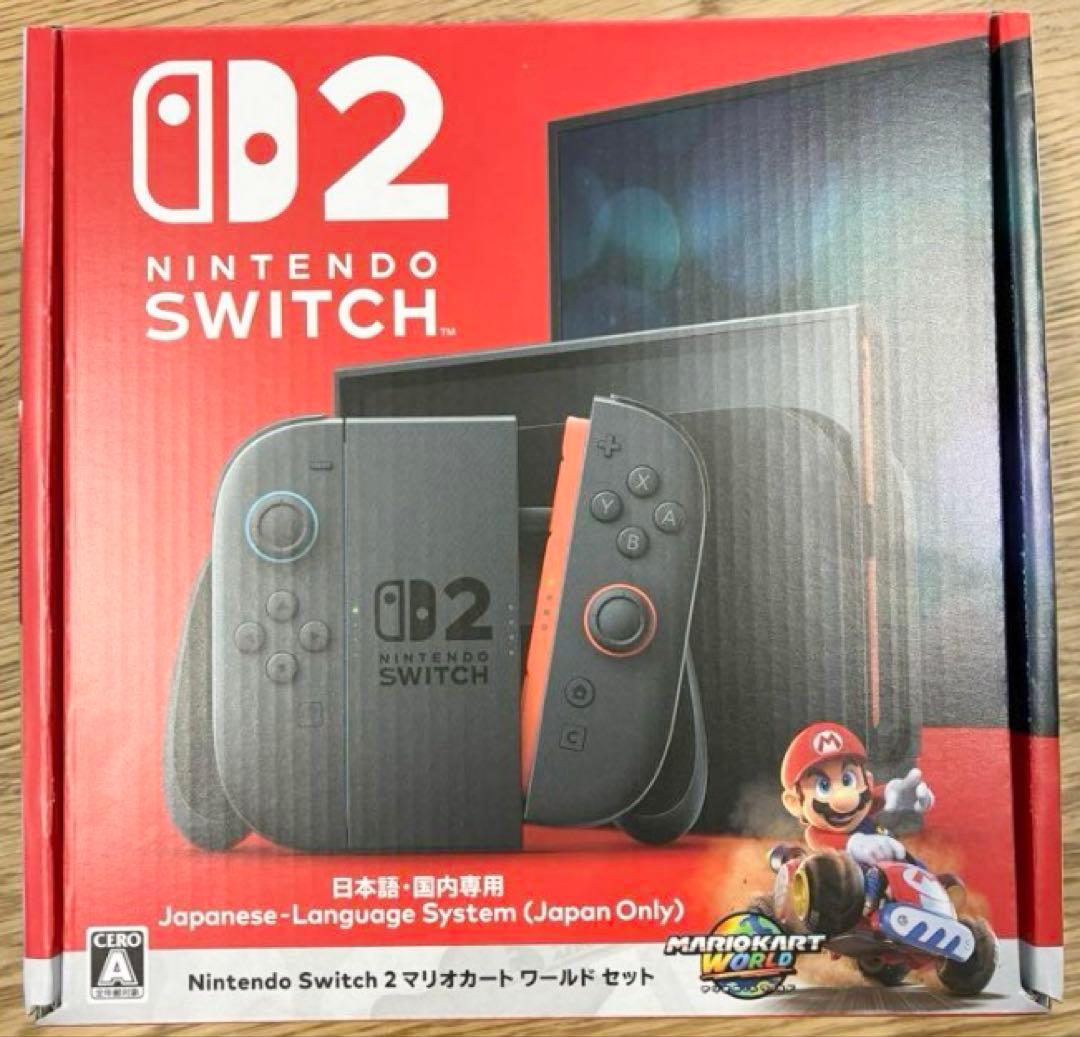 Nintendo Switch D2 日本語専用 マリオカートセット