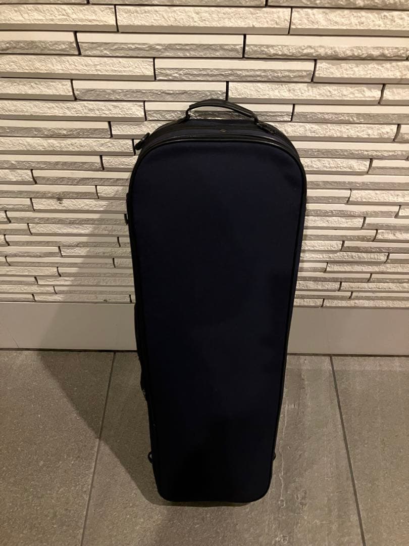 タイムセール★スーパーライト　バイオリン　紺色　ケース　長方形