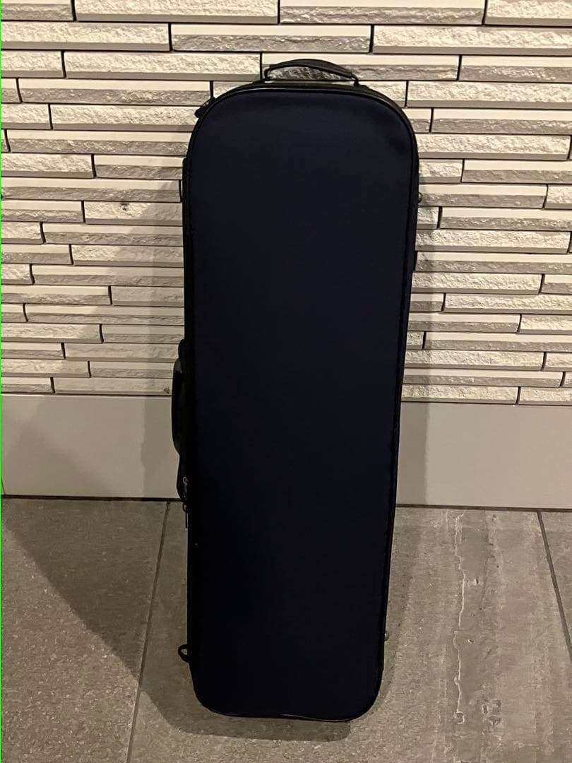 タイムセール★スーパーライト　バイオリン　紺色　ケース　長方形