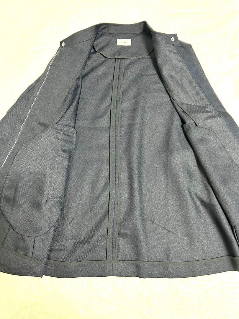 美品IENA ツイル ショートコート ジャケット　F