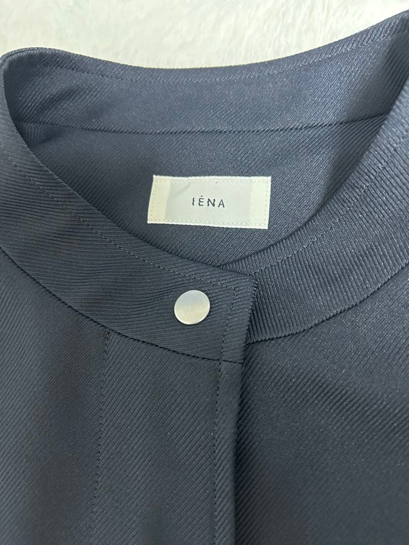 美品IENA ツイル ショートコート ジャケット　F