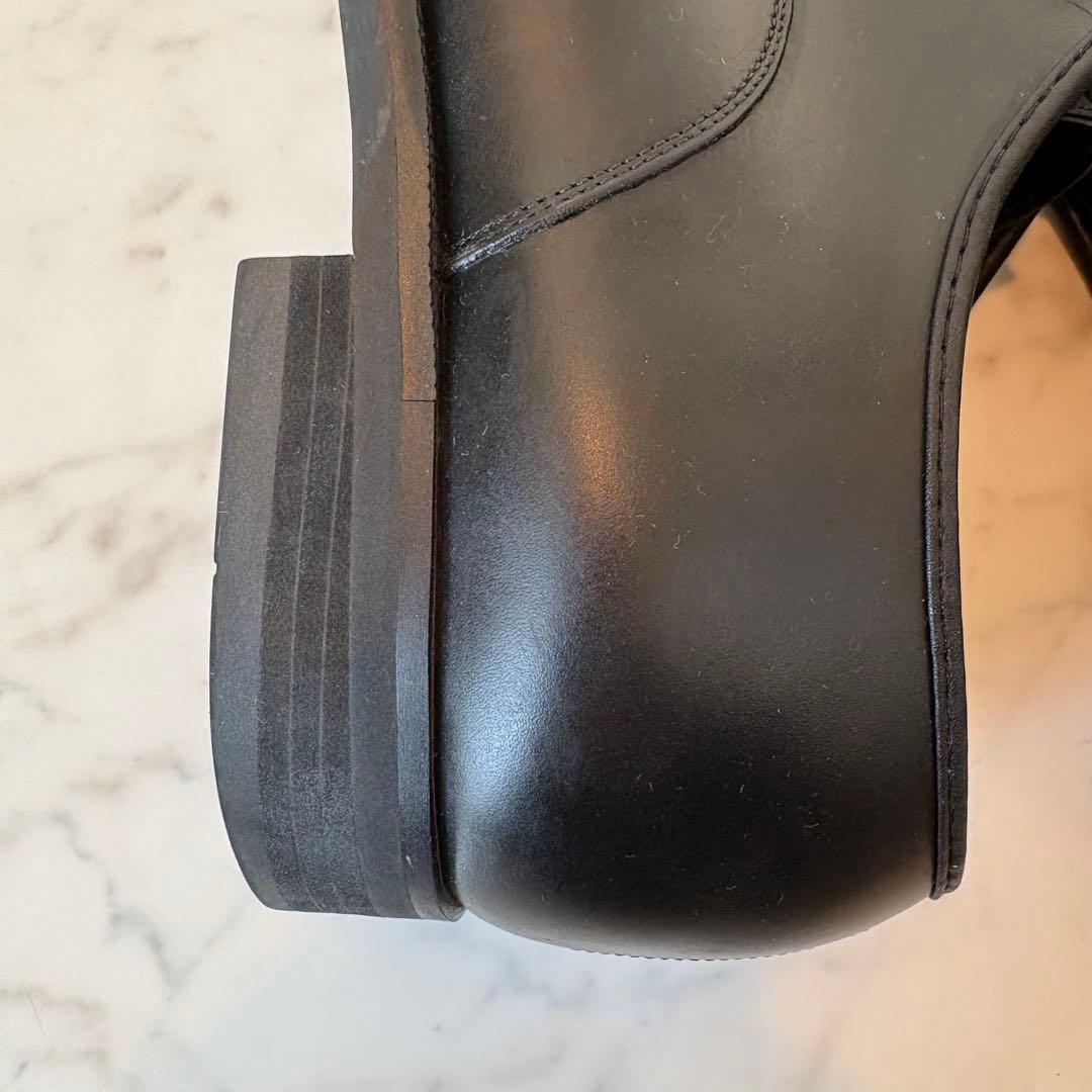 美品　レインシューズ　防水 友二郎 三陽山長　27.5cm 9.5 ビジネス革靴