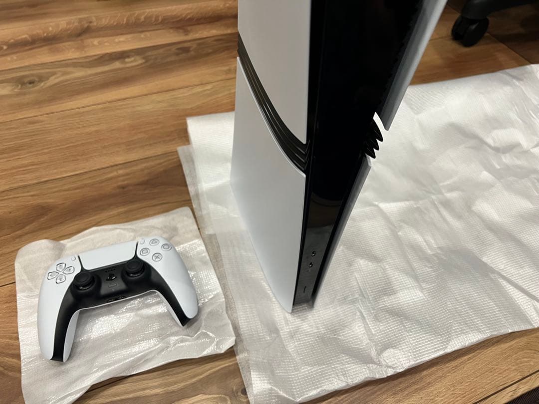 ps5pro本体とディスクドライブ