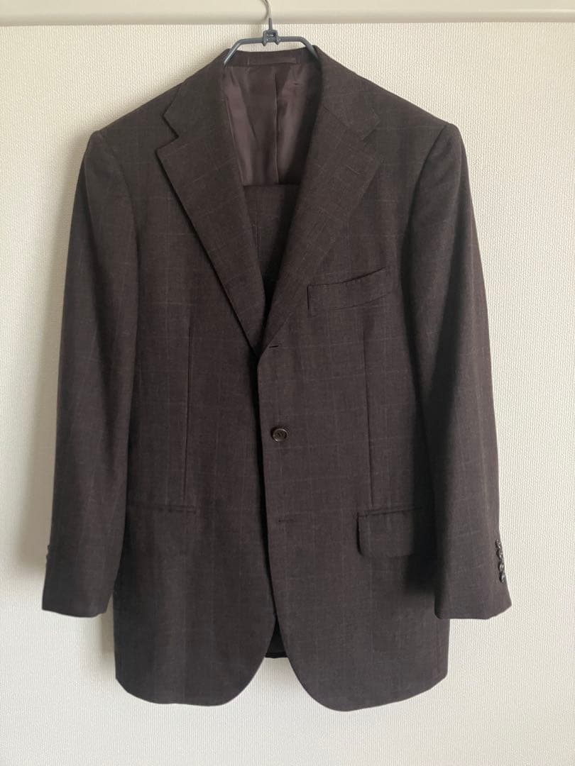 専用スーツ　BARBERA　ウィンドウペン　46 サルトリアリング