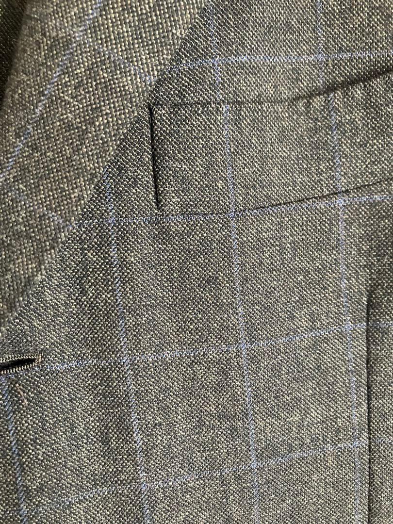 専用スーツ　BARBERA　ウィンドウペン　46 サルトリアリング