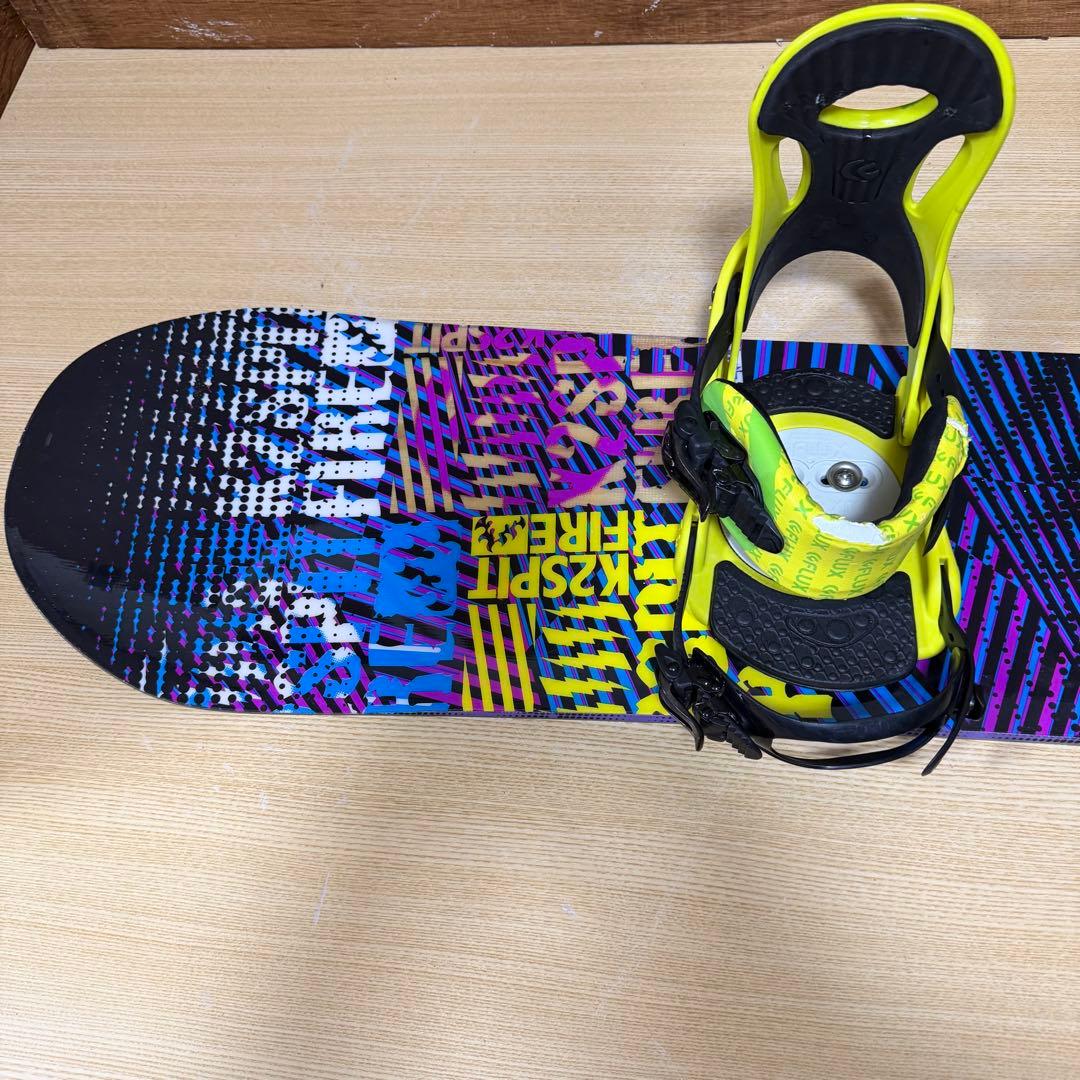 K2　FLUX 初心者オススメ　スノーボード 2点セット　148cm