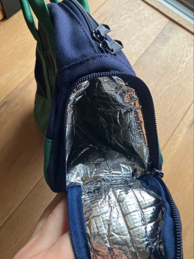 BEAMS GOLF ゴルフボール　バック　ネイビー・グリーン