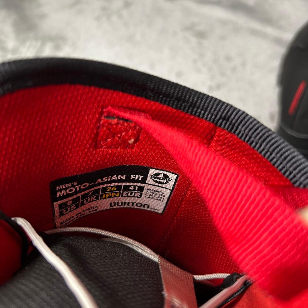 【美品】BURTON MOTO ASIAN-FIT 26cm スノーボードブーツ