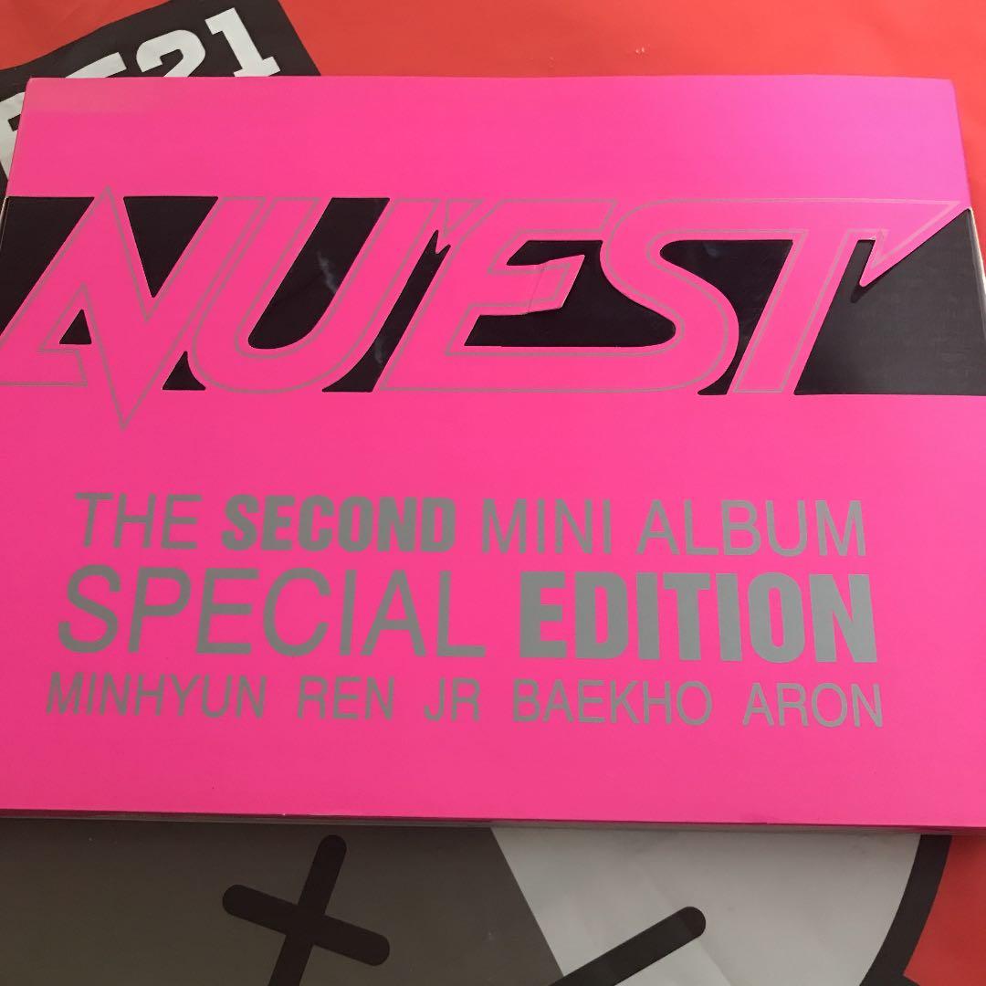 nu'est 2ndミニアルバム 写真集 DVD付 specialedition