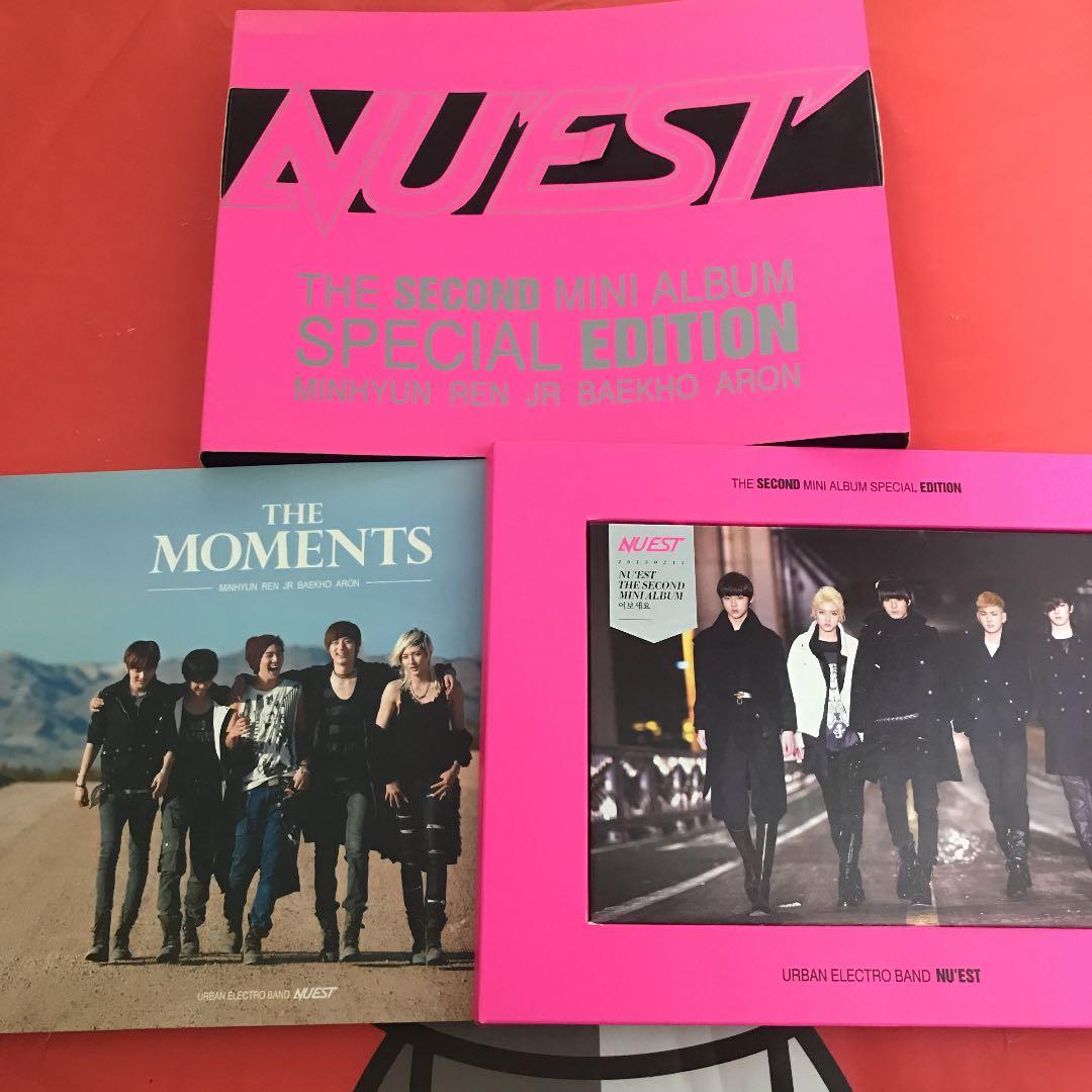 nu'est 2ndミニアルバム 写真集 DVD付 specialedition