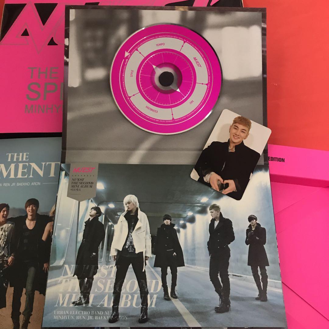 nu'est 2ndミニアルバム 写真集 DVD付 specialedition