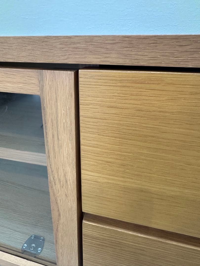 無印良品　AVラック オーク材 テレビボード110cm（廃盤品）