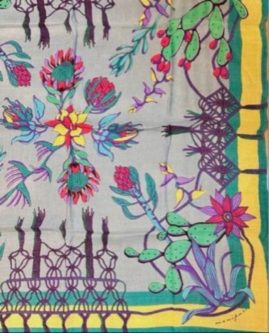 新品未使用 manipuri ボーホーリネンコットンシルク