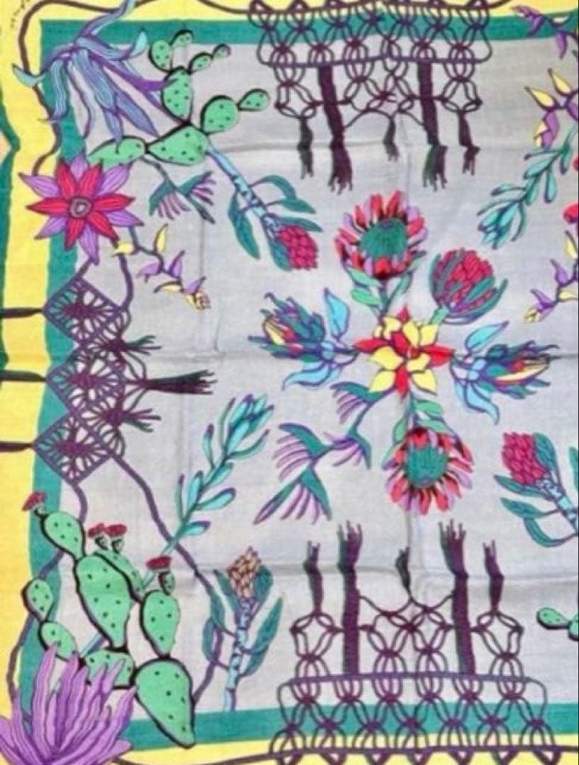 新品未使用 manipuri ボーホーリネンコットンシルク