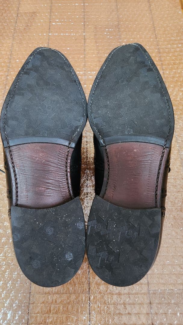 スコッチグレイン 25.5cm ウィングチップ 1715 アバンス