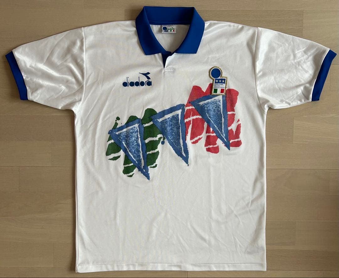 ディアドラ diadora イタリア代表 トレーニングシャツ 1994米国W杯