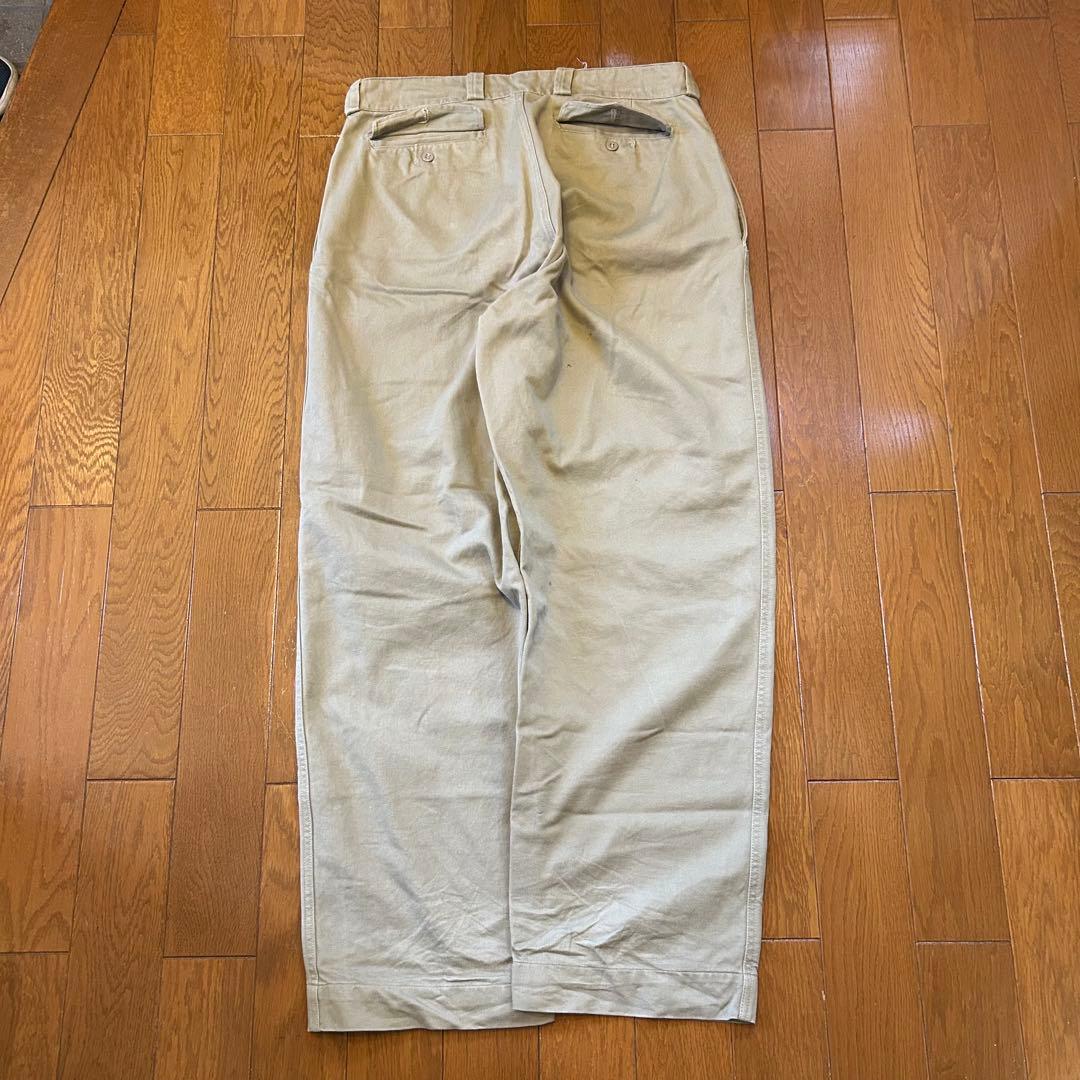 実物 フランス軍 M52 チノパン