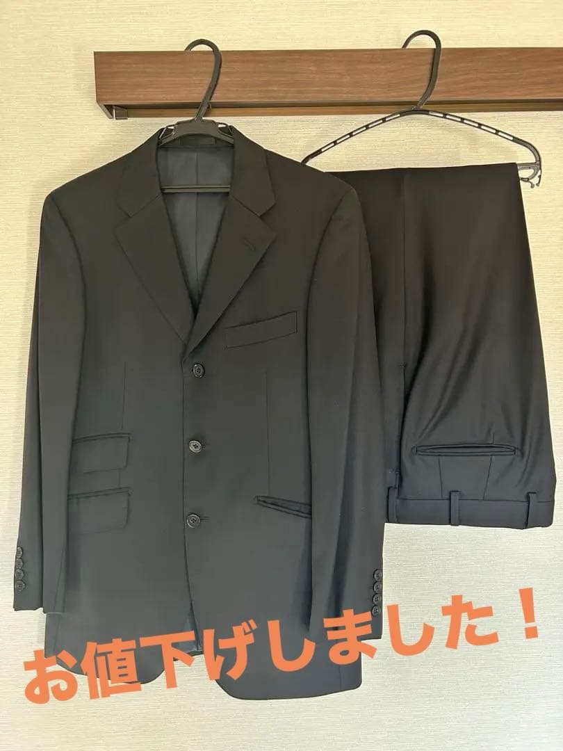 Burberry バーバリー　スーツ上下　セットアップ　ダークネイビー　美品