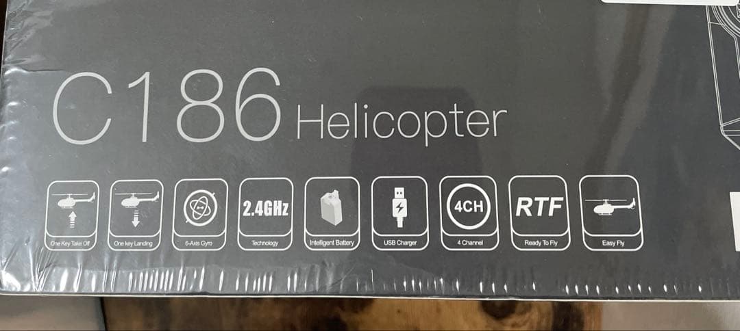 新品２つ　C186 RC ヘリ・モード1と2対応