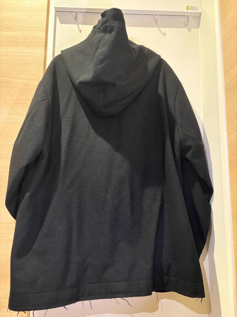 GroundY メルトンフードジャケット