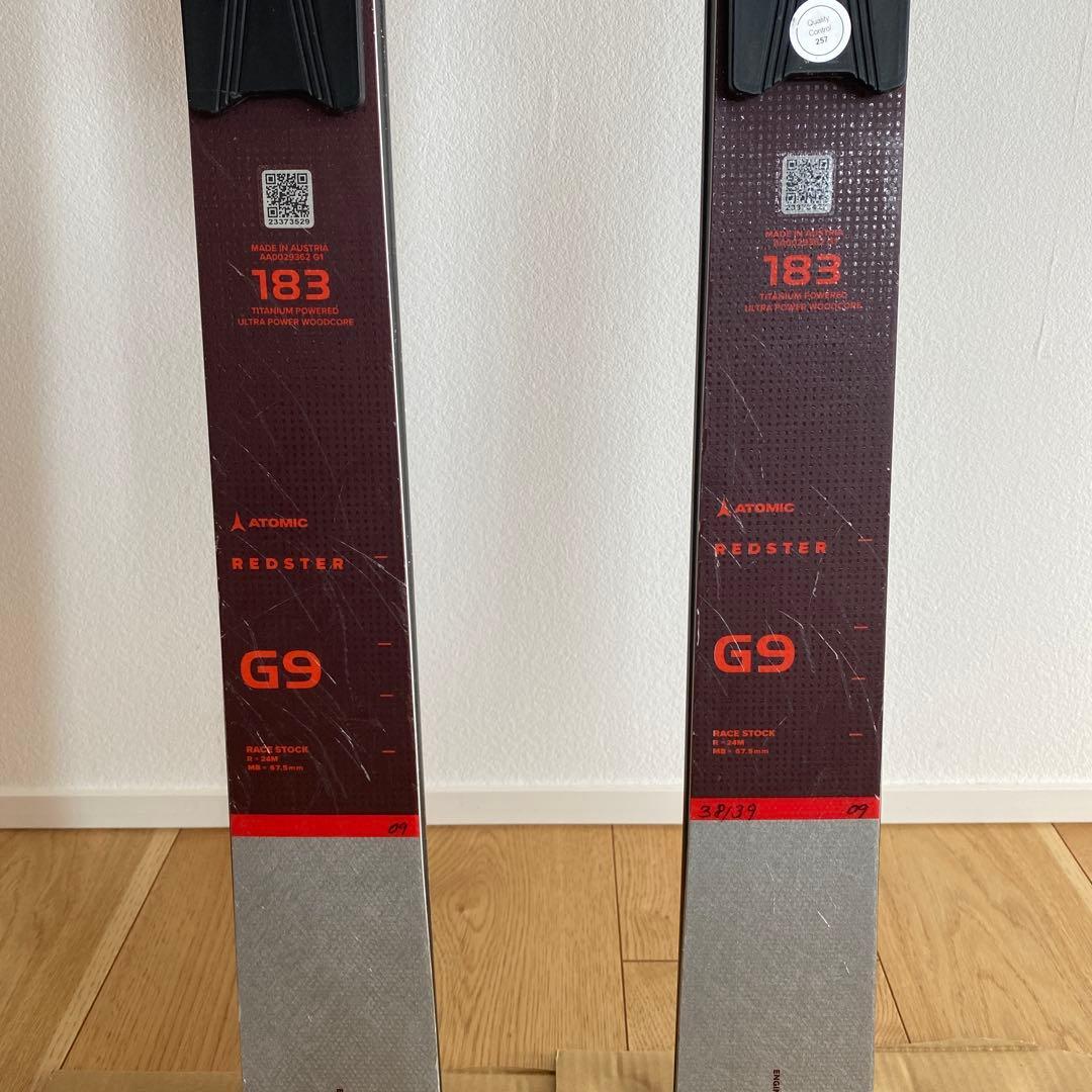 ATOMIC REDSTER iconビンディング　G9 RS 182cm