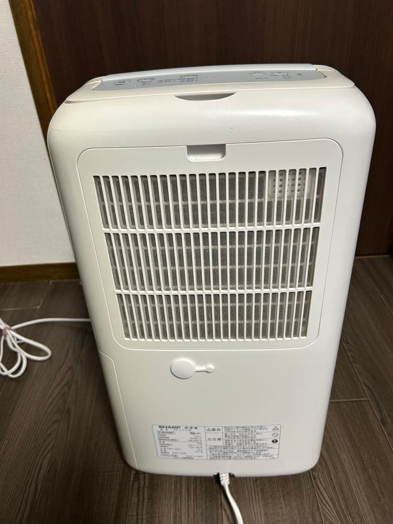 【動作確認済】シャープ 除湿機 CV-L71-Wプラズマクラスター　2022年製