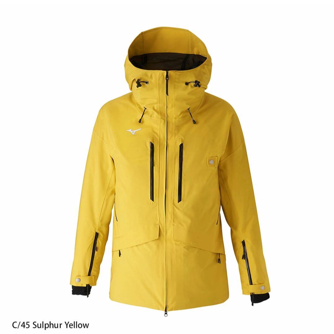 【70%オフ】新品 24-25 ミズノ アンファジーパーカー イエロー XL