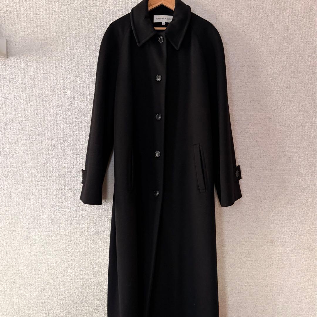 ウールロングコート　マキシ丈コート