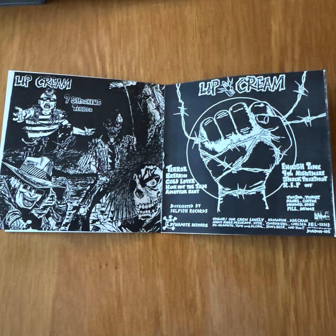 【レア盤】LIP CREAM パンク　ジャパコア　ハードコア　2枚組