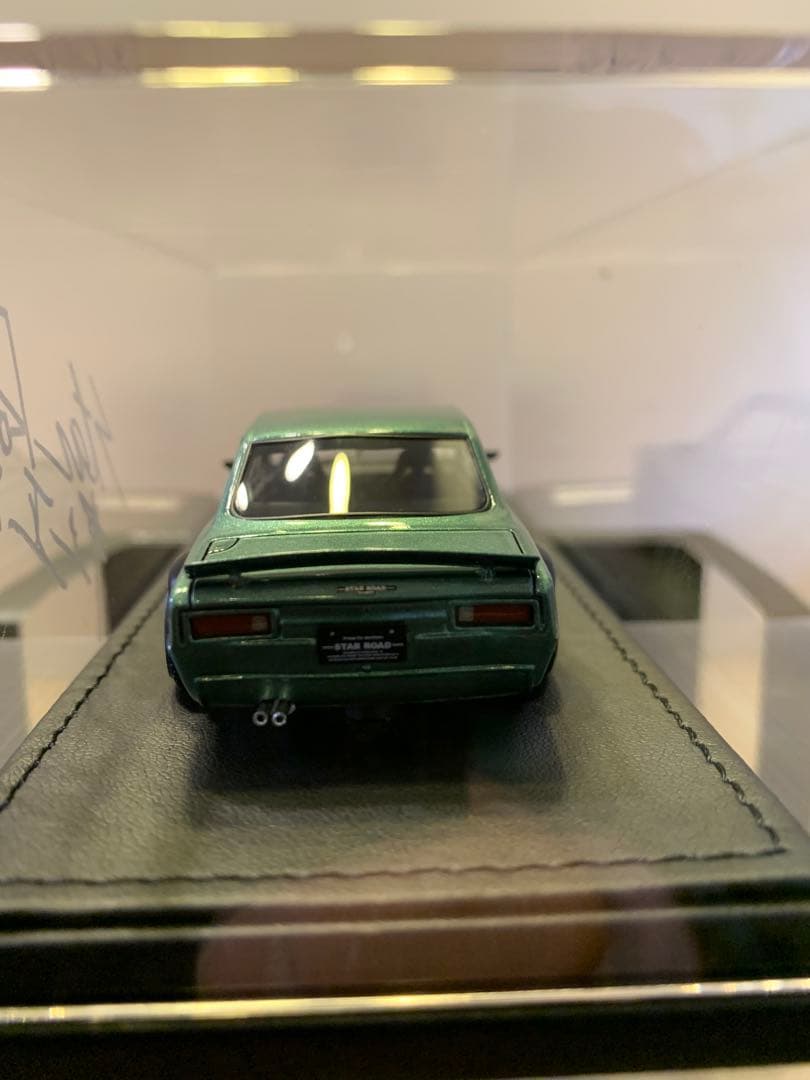 イグニッションモデル　1/43 スカイラインGT-R KPGC10 グリーン