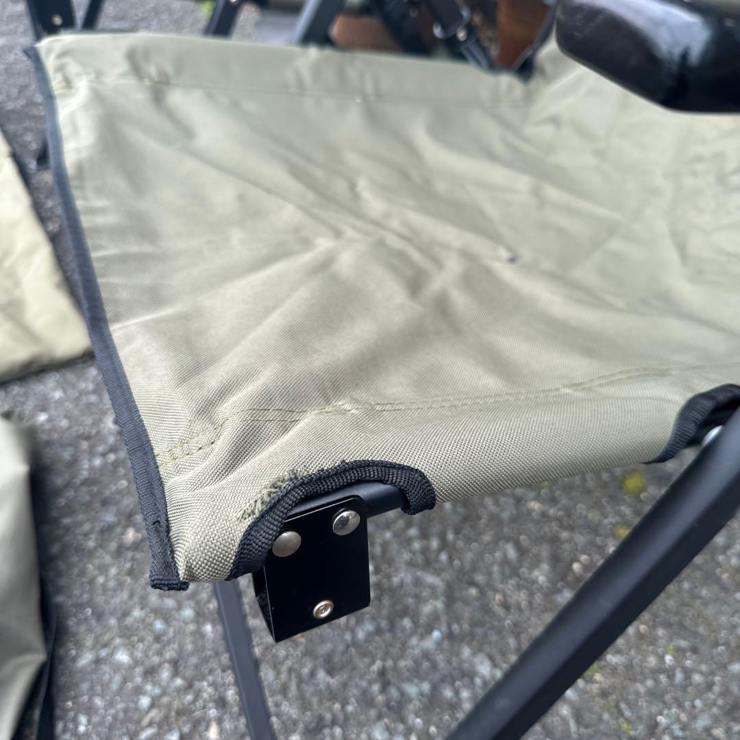 最終お値下げ‼️コールマン レイチェア オリーブ 2脚セット中古