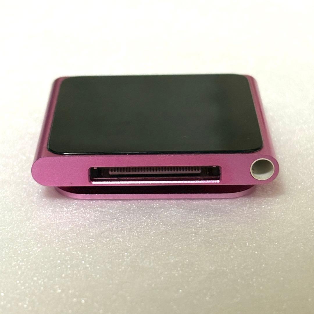 【美品】iPod nano 第6世代 16GB ピンク 動作確認済み 付属品あり